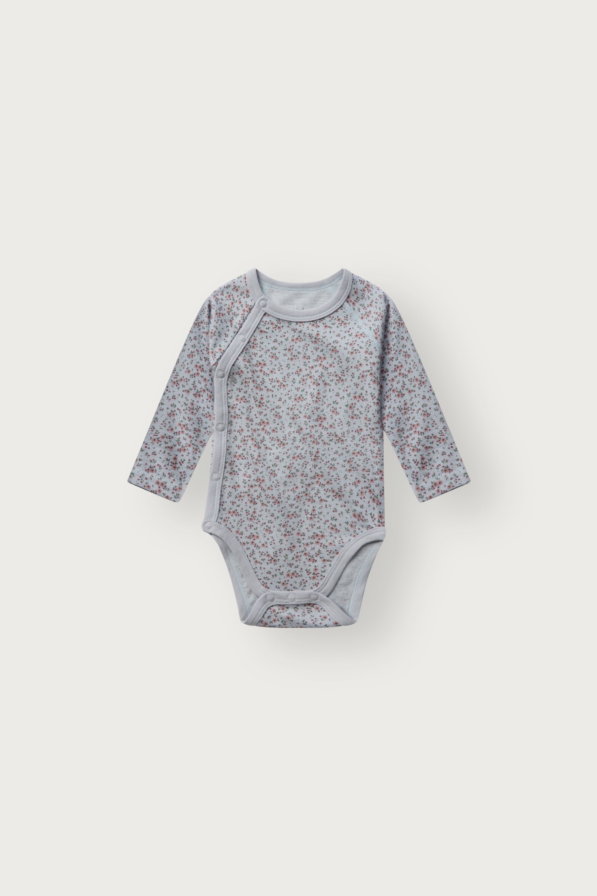 Baloo Wrap Tiny Wickelbody in A Bit Blue, Vorderansicht