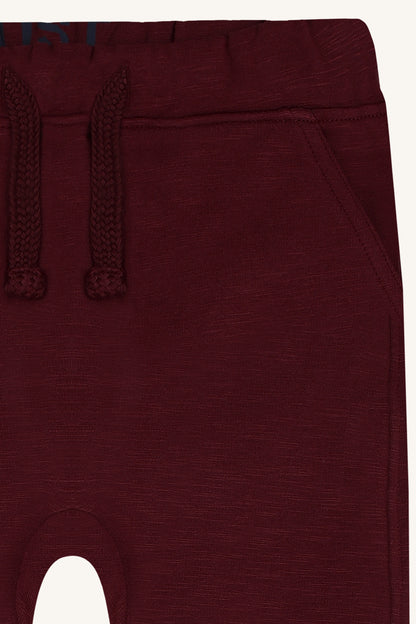 Hust&Claire Georg Jogginghose in Red Chocolate bei Bärechind