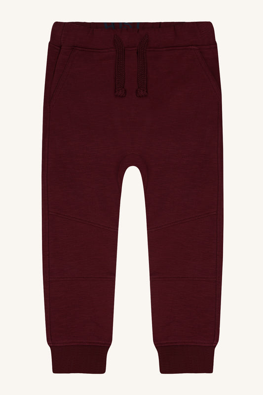 Hust&Claire Georg Jogginghose in Red Chocolate, Vorderansicht