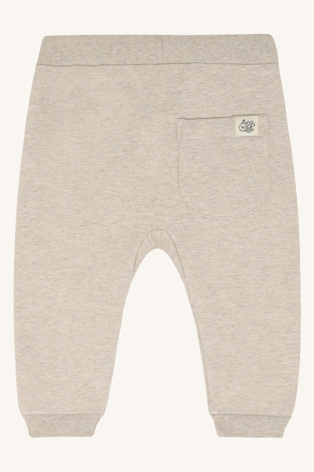 Jogginghose aus gebürsteter Bio-Baumwolle, ideal als Übergangshose mit Strumpfhose darunter