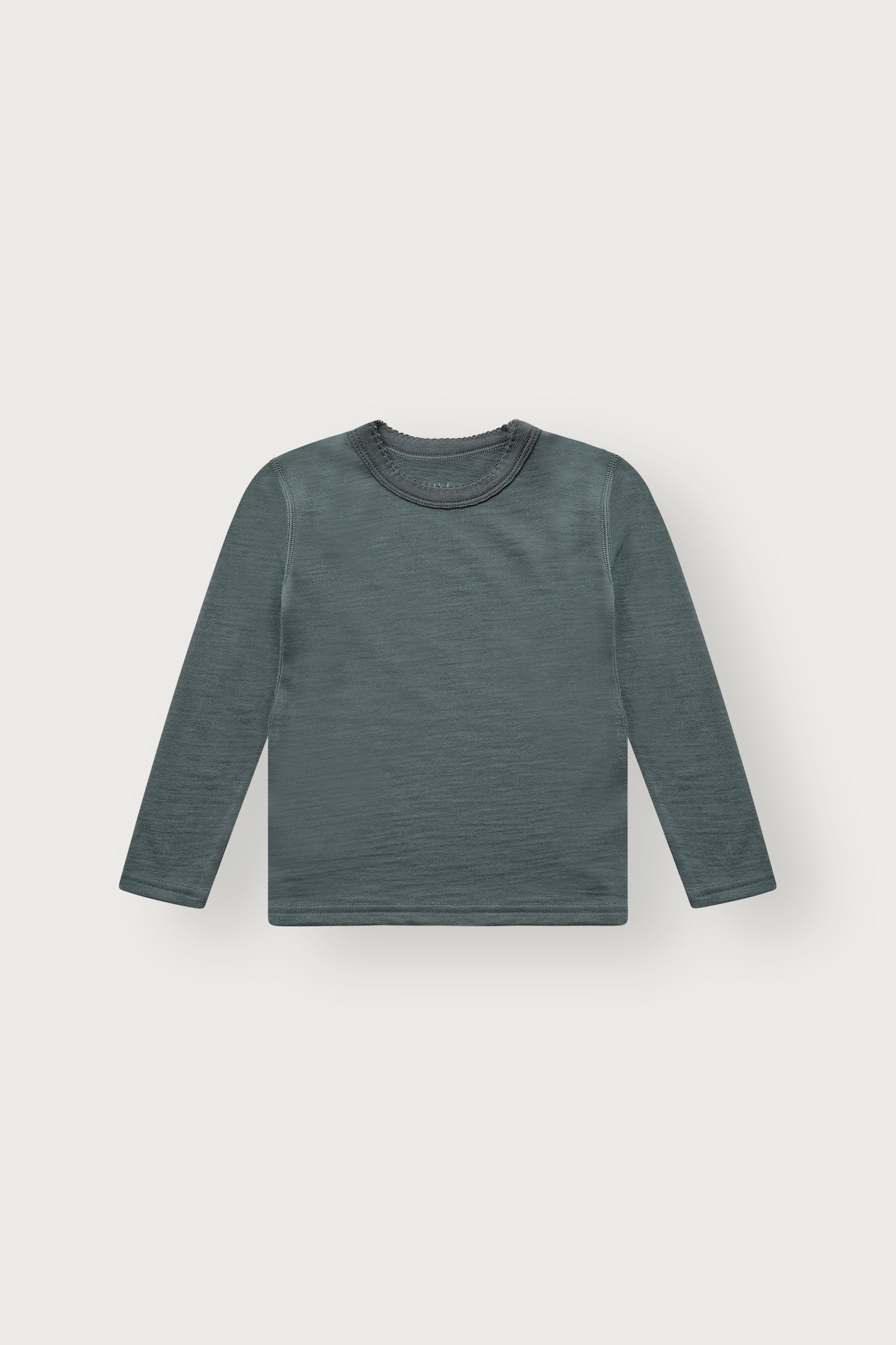 Langarmshirt aus Wolle und Bambus-Viskose, weich und wärmend für den Alltag