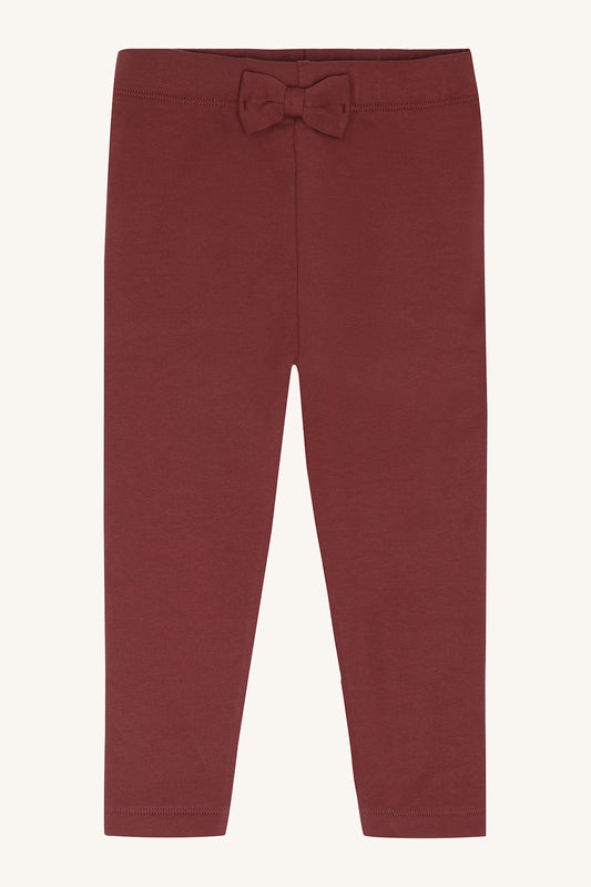 Lisa Leggings in Maroon, Vorderansicht