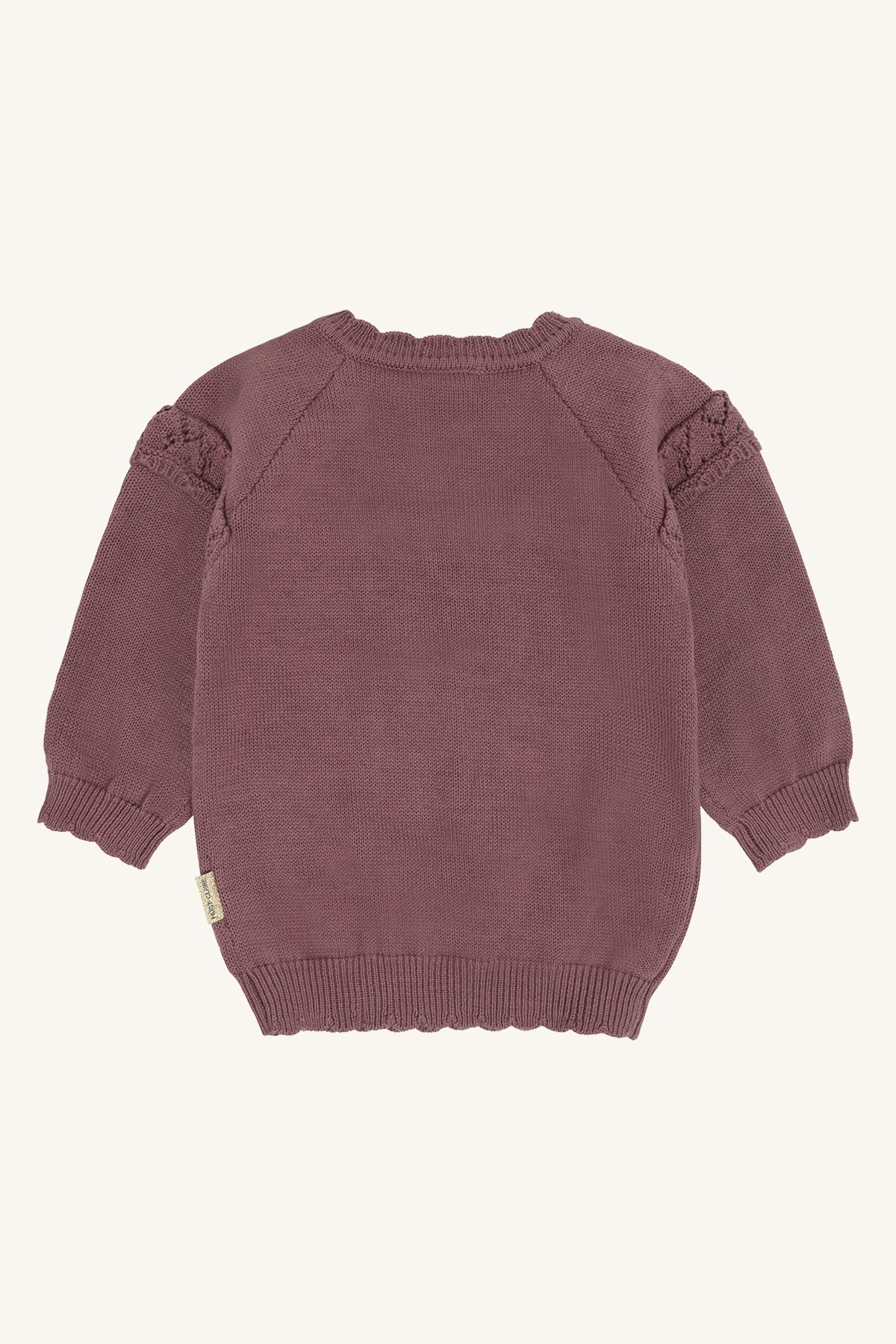 Strickpullover aus 100% Bio-Baumwolle, weich und GOTS-zertifiziert