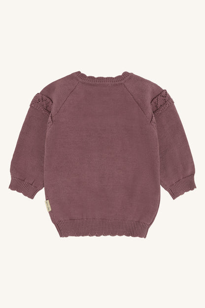 Strickpullover aus 100% Bio-Baumwolle, weich und GOTS-zertifiziert