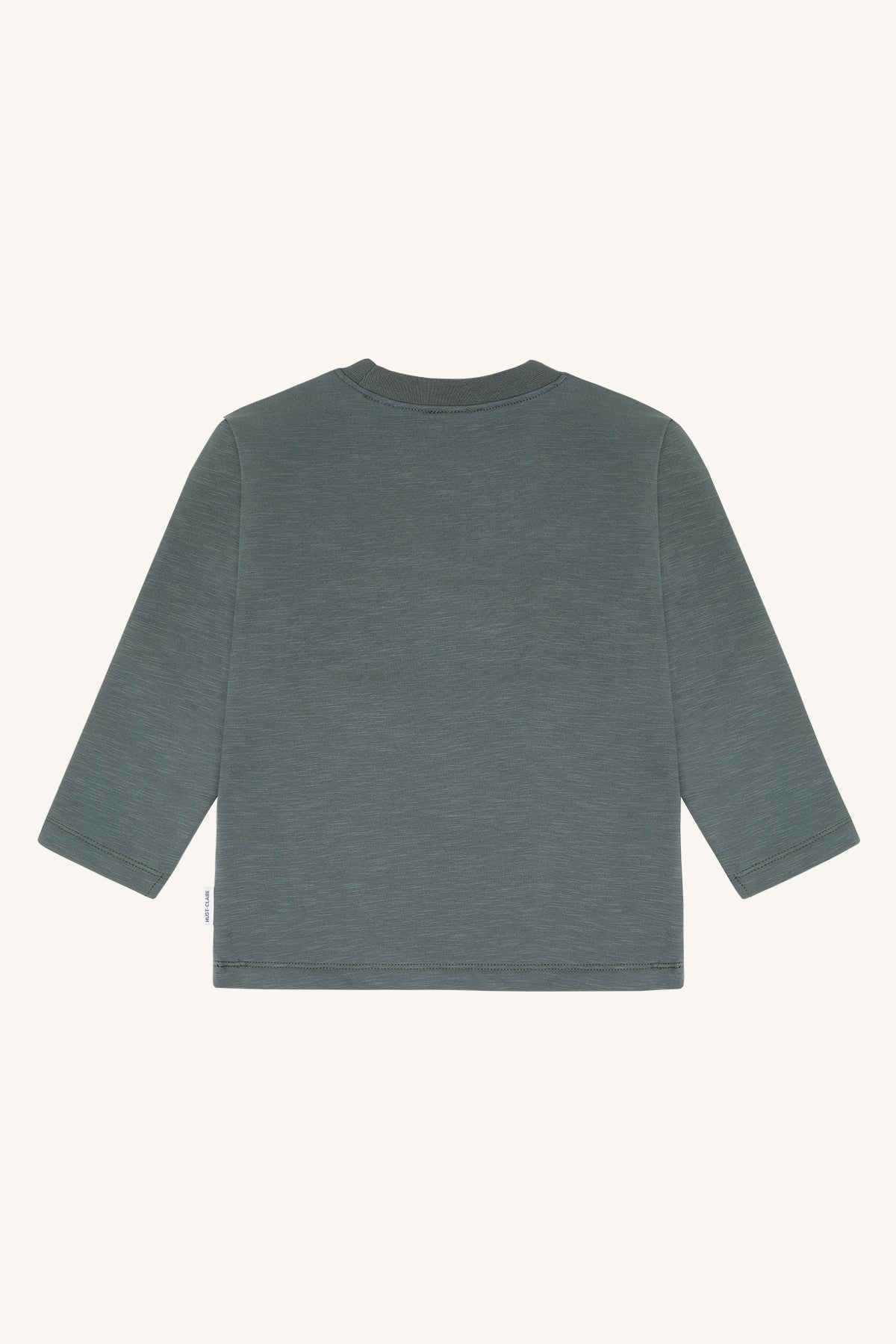 Hust&Claire Sejer Langarmshirt in Balsam Green bei Bärechind, Rückansicht
