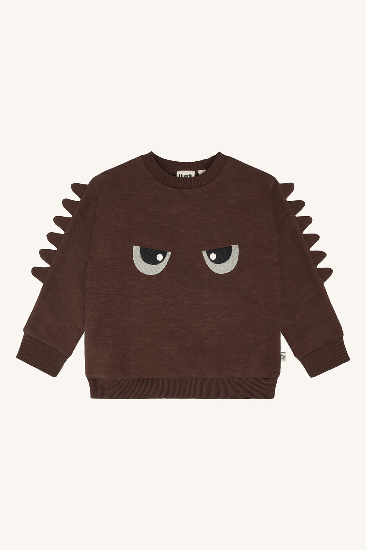 Sejer Monster Pullover in Soil, Vorderansicht