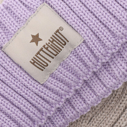 Detailansicht der Merino Strickmütze aus dem Bärechind Sortiment