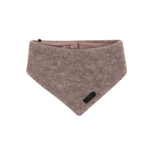 Baby-Halstuch Fleece, stein-grau