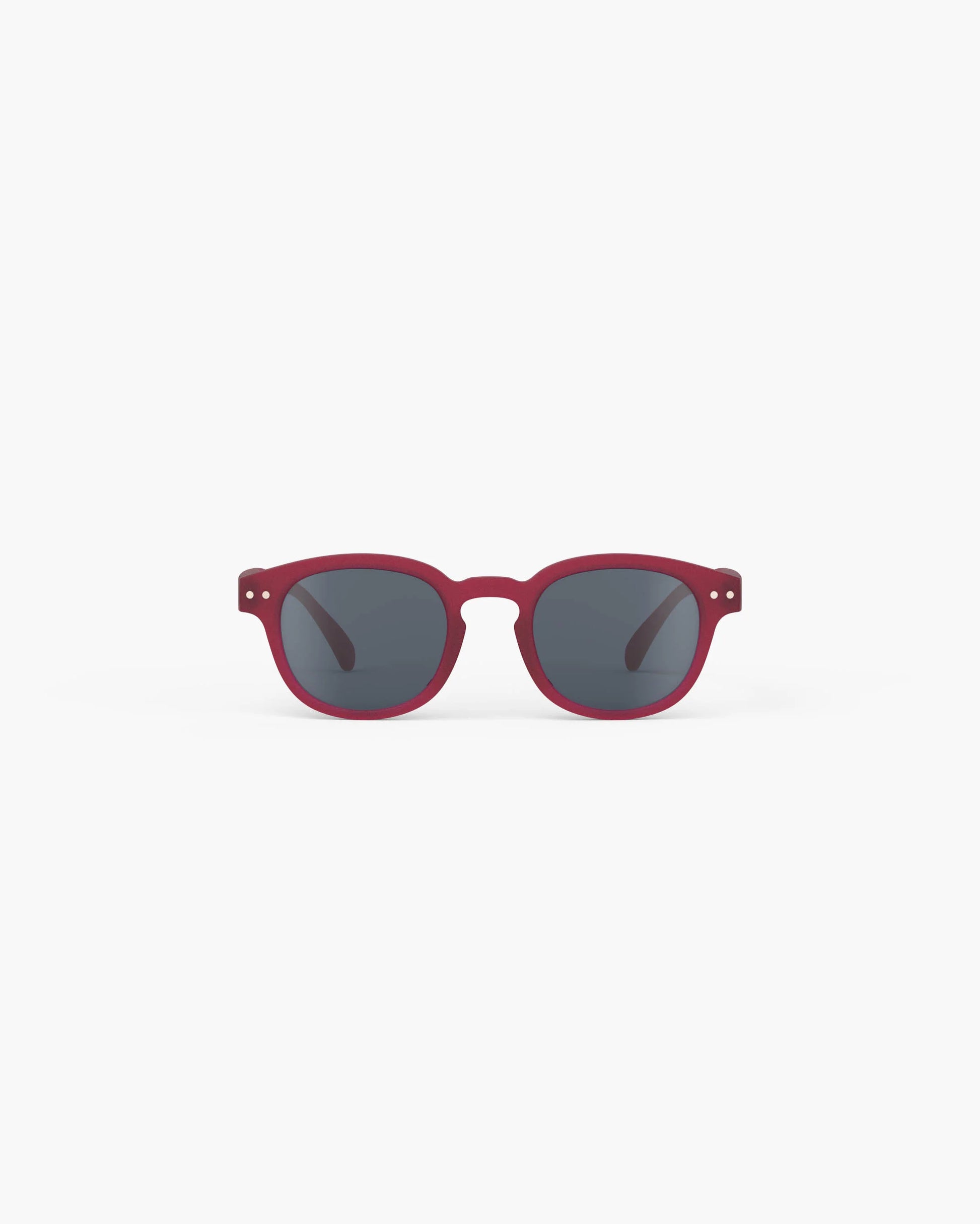 Kindersonnenbrille in Cranberry, Vorderansicht