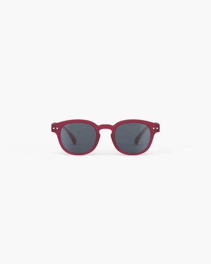 Kindersonnenbrille in Cranberry, Vorderansicht
