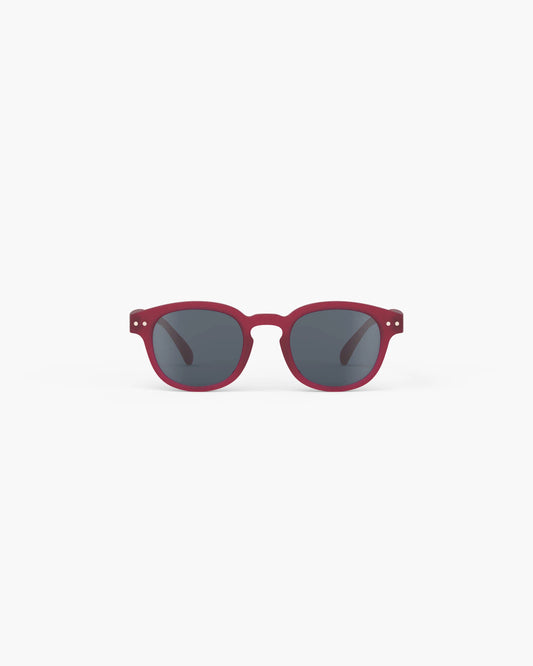 Kindersonnenbrille in Cranberry, Vorderansicht
