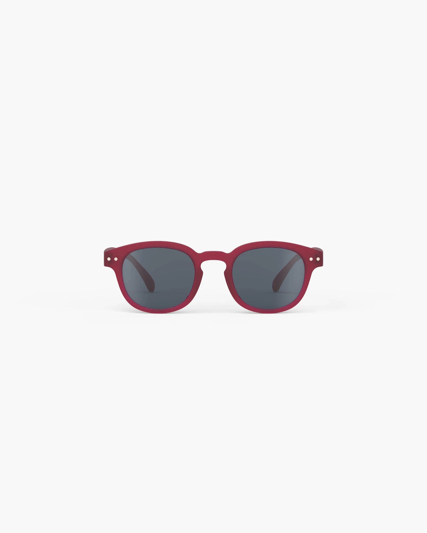 Kindersonnenbrille in Cranberry, Vorderansicht