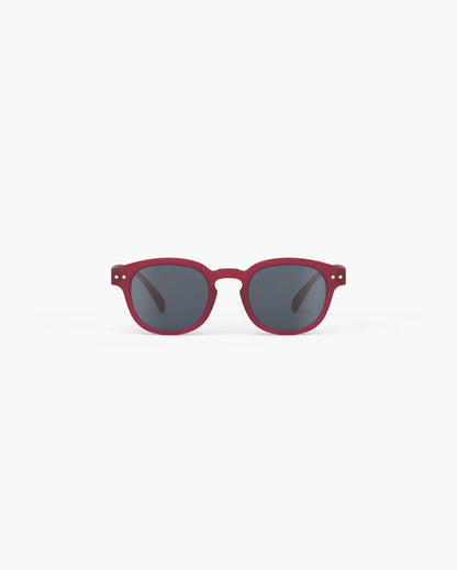 Kindersonnenbrille in Cranberry, Vorderansicht
