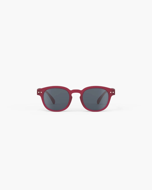 Kindersonnenbrille in Cranberry, Vorderansicht