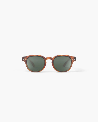 Kindersonnenbrille in Havane, Vorderansicht