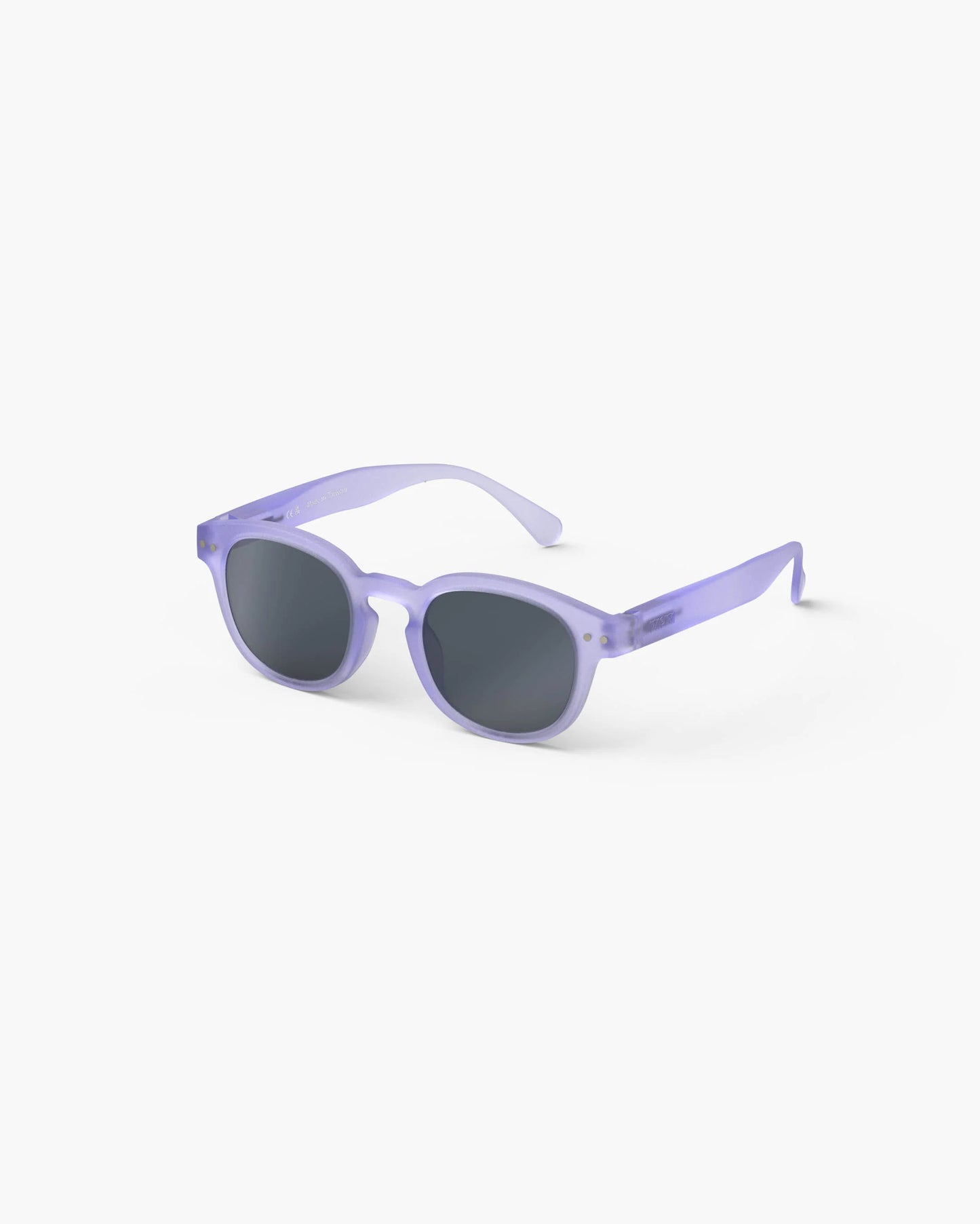 Kindersonnenbrille in Lavender mit ergonomischem Gestell, Seitenansicht