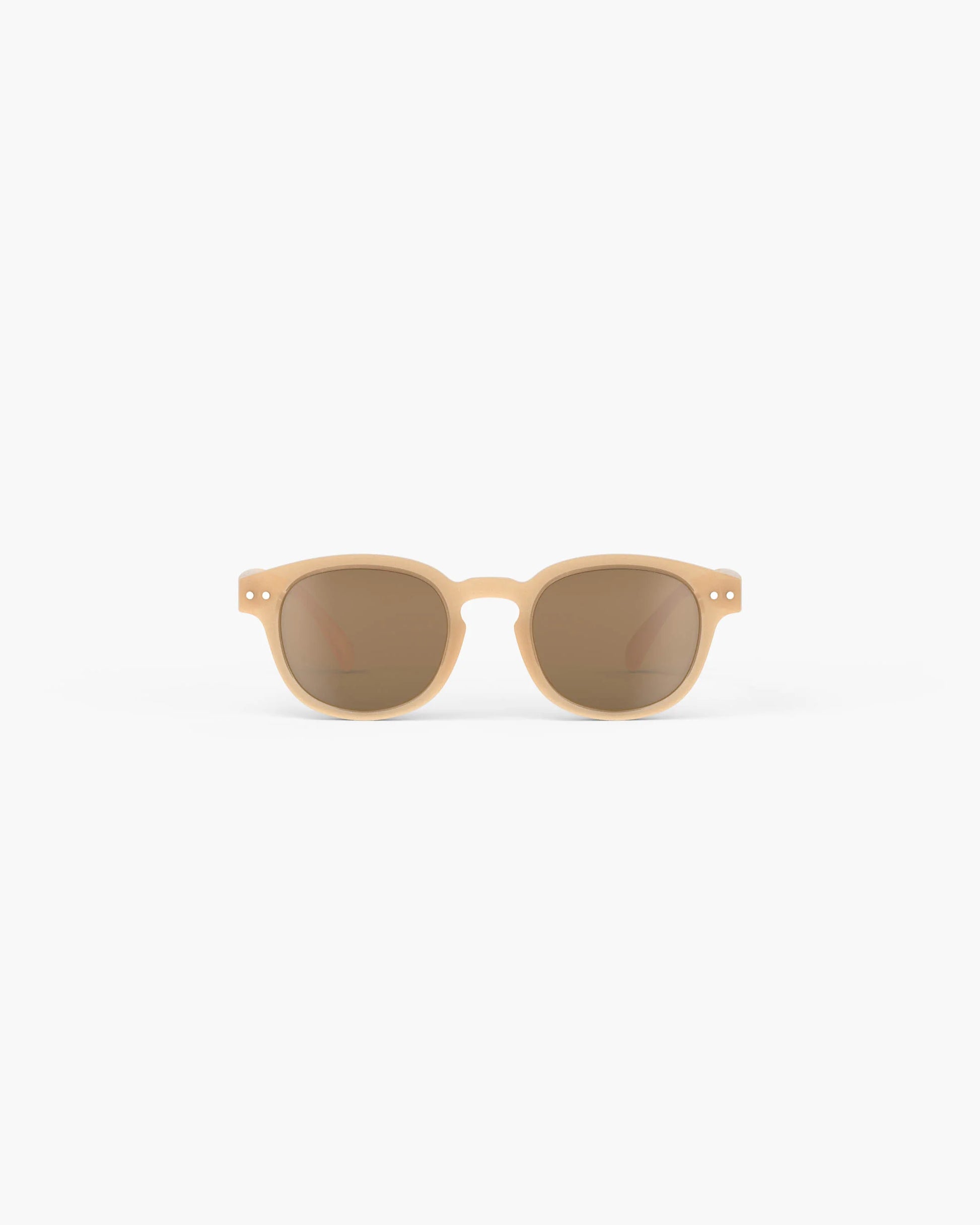 Kindersonnenbrille in Macchiato, Vorderansicht
