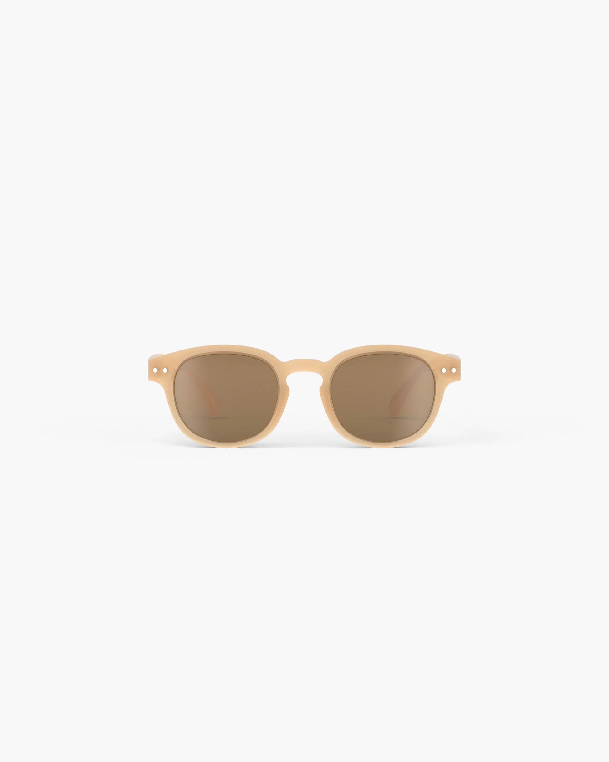 Kindersonnenbrille in Macchiato, Vorderansicht