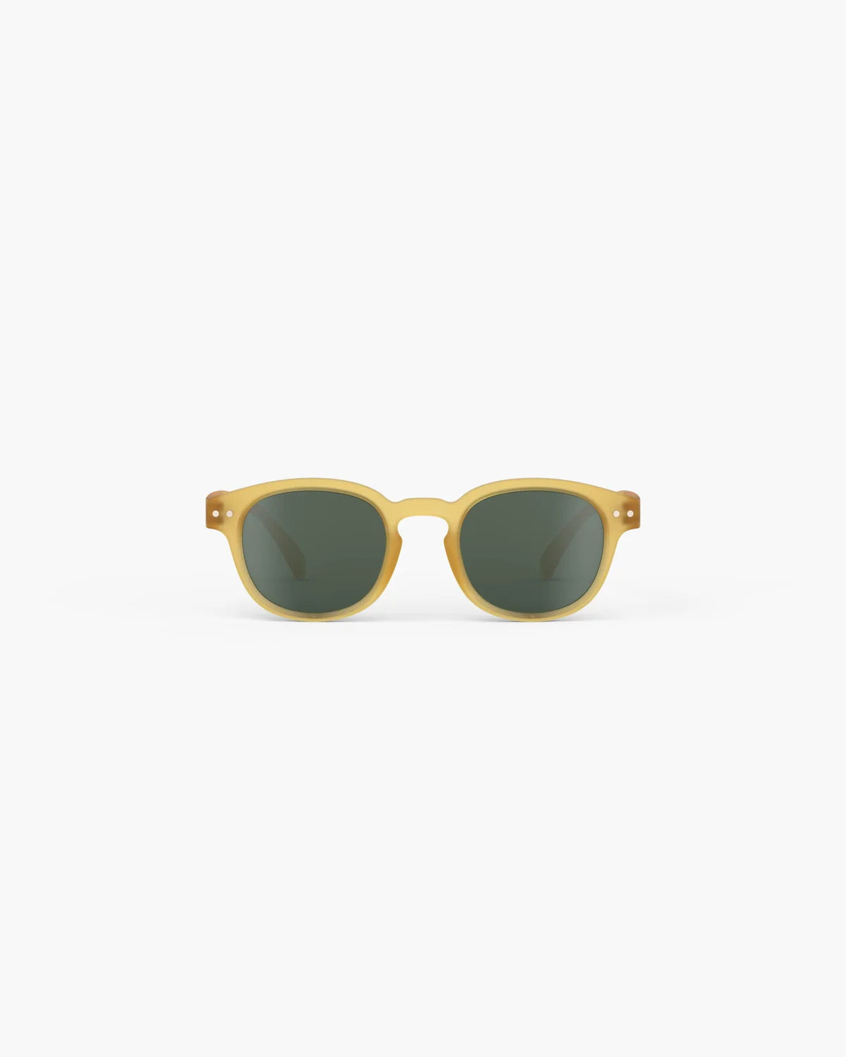 Kindersonnenbrille in Yellow Honey, Vorderansicht