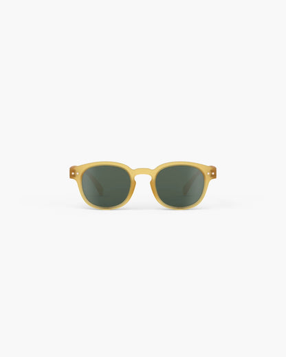 Kindersonnenbrille in Yellow Honey, Vorderansicht