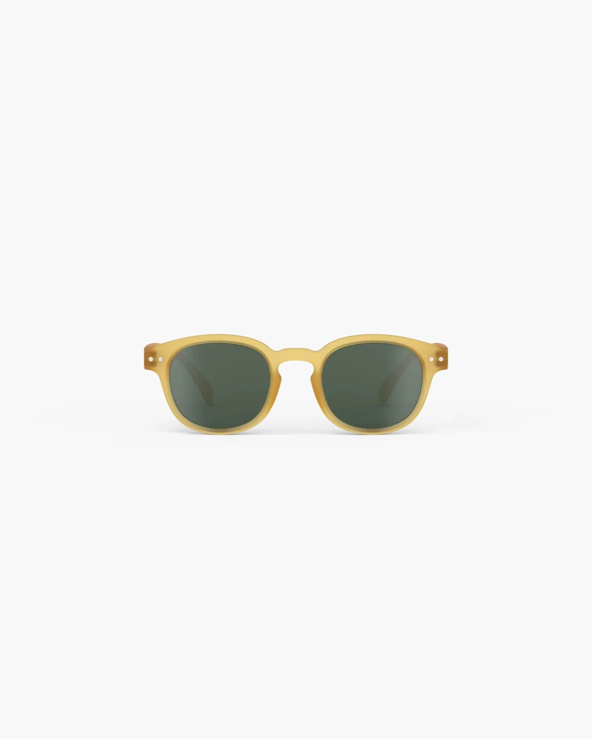 Kindersonnenbrille in Yellow Honey, Vorderansicht