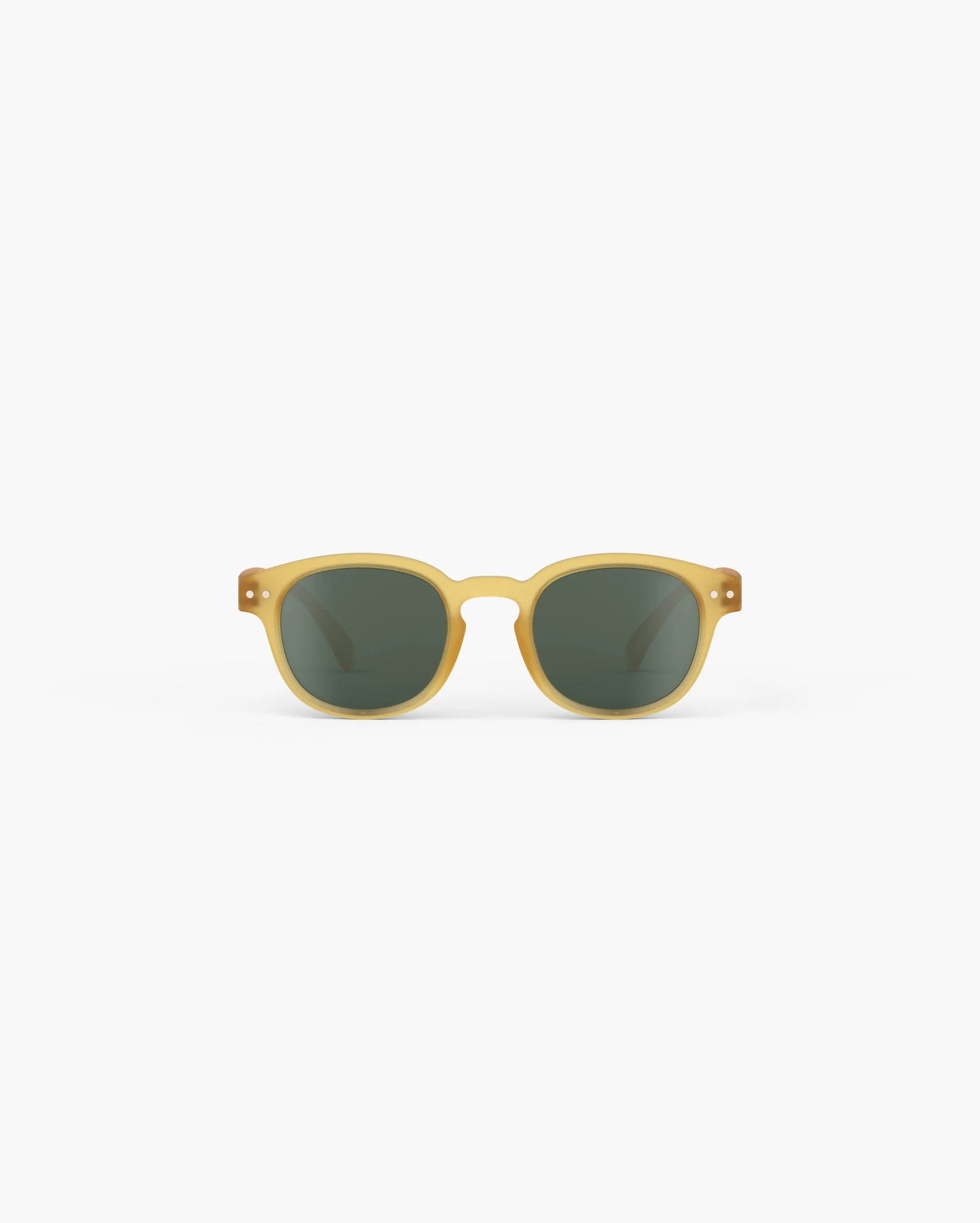 Kindersonnenbrille in Yellow Honey, Vorderansicht