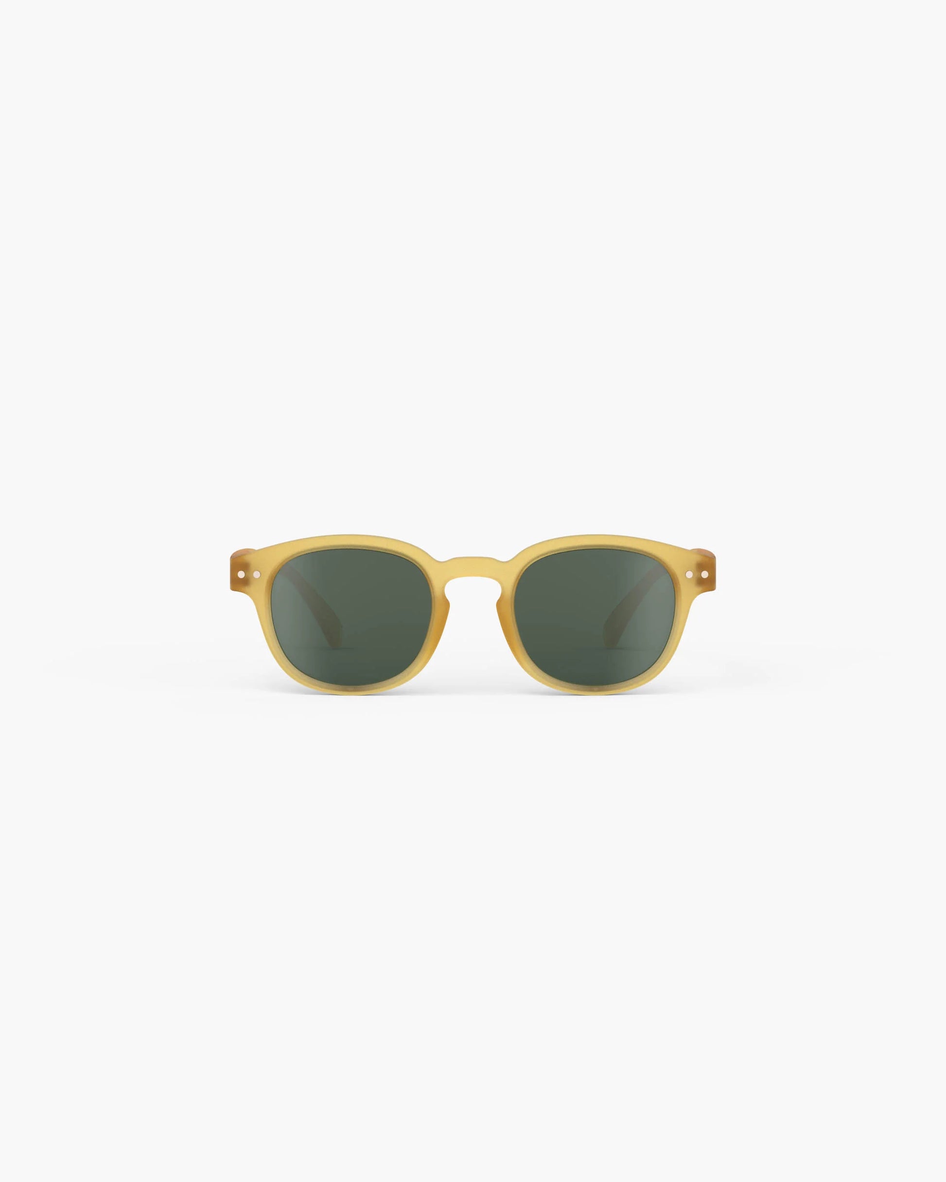 Kindersonnenbrille in Yellow Honey, Vorderansicht