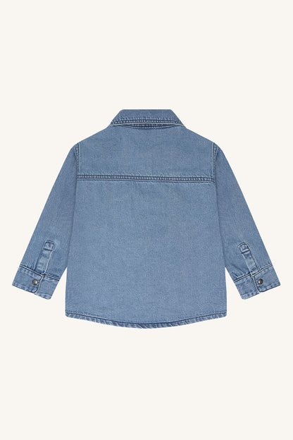 Jeanshemd Jack aus 100% Baumwolle, Rückansicht