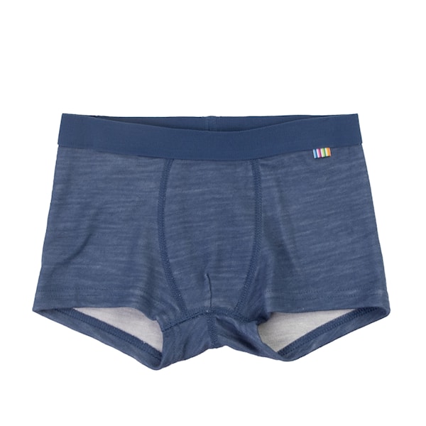 Joha Wolle Bambus Boxershorts in Dunkelblau aus Merinowolle und Bambusviskose für Kinder im Bärechind Winterthur Schweiz