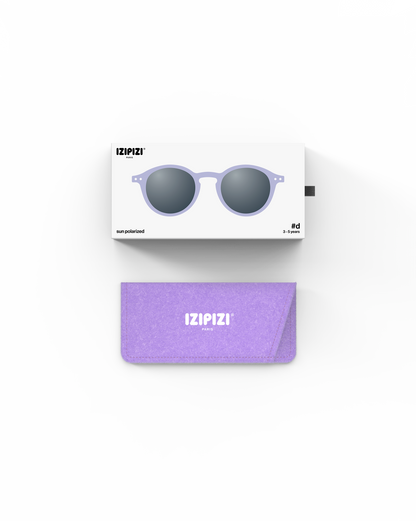 IZIPIZI Kinder Sonnenbrille Lavender mit Etui und Verpackung für 3–5 Jahre – erhältlich bei Bärechind Winterthur Zürich Schweiz