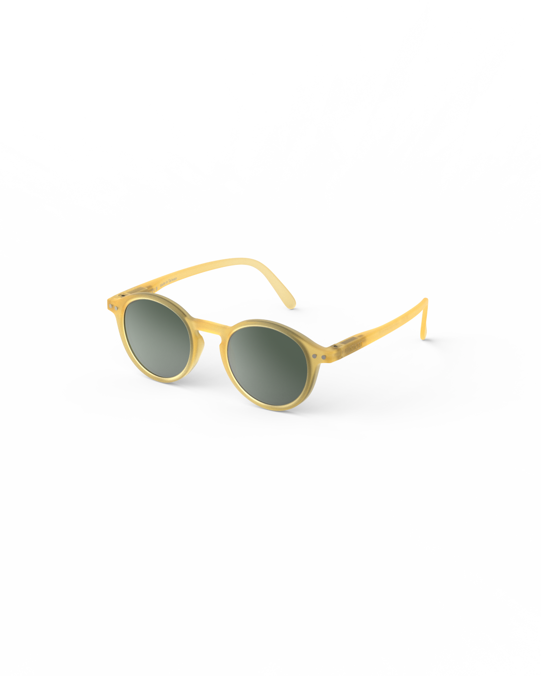 IZIPIZI Kinder Sonnenbrille Yellow Honey Seitenansicht mit flexiblem Gestell – Bärechind Kinderladen Winterthur Zürich Schweiz