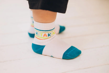 My Day My Dream Kindersocken Kitakind in Blau, Ansicht 2