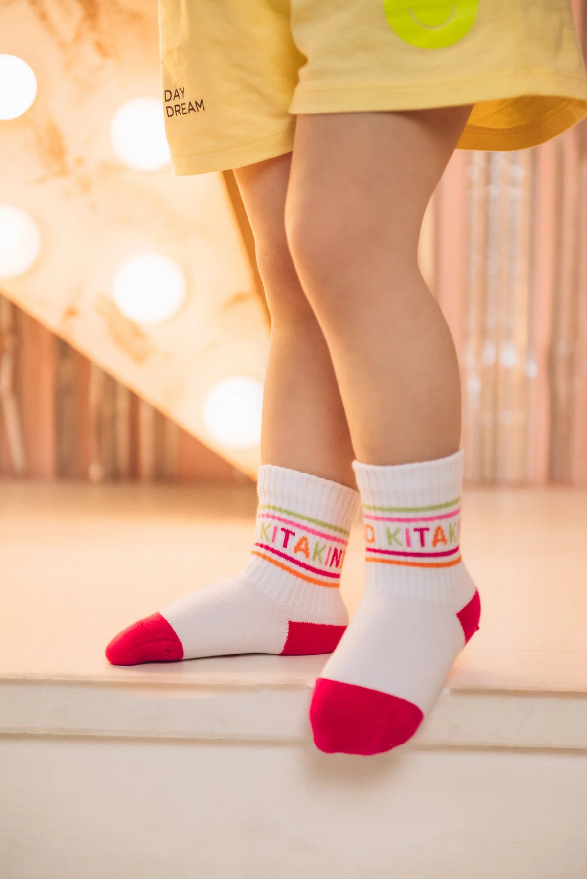 My Day My Dream Kindersocken Kitakind in Rosa, Ansicht 3