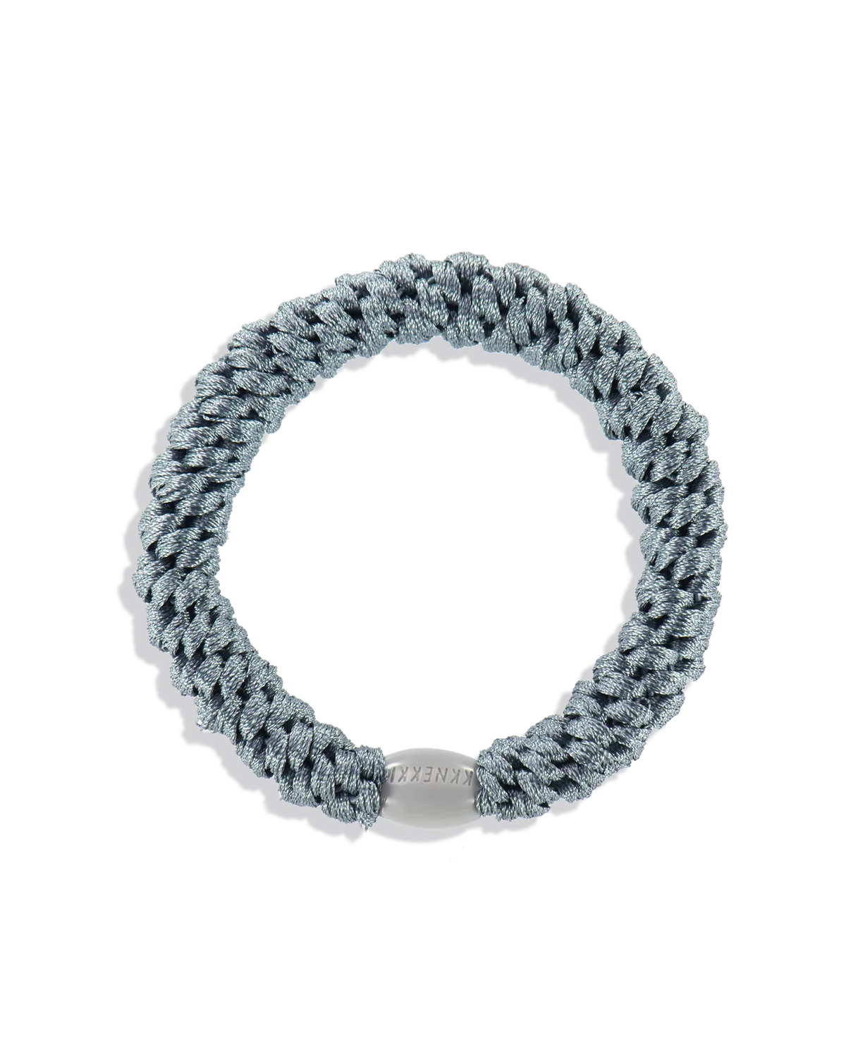 KKNEKKI Haargummi Dusty Grey-blue – sanft, elastisch & langlebig, erhältlich bei Bärechind Winterthur.