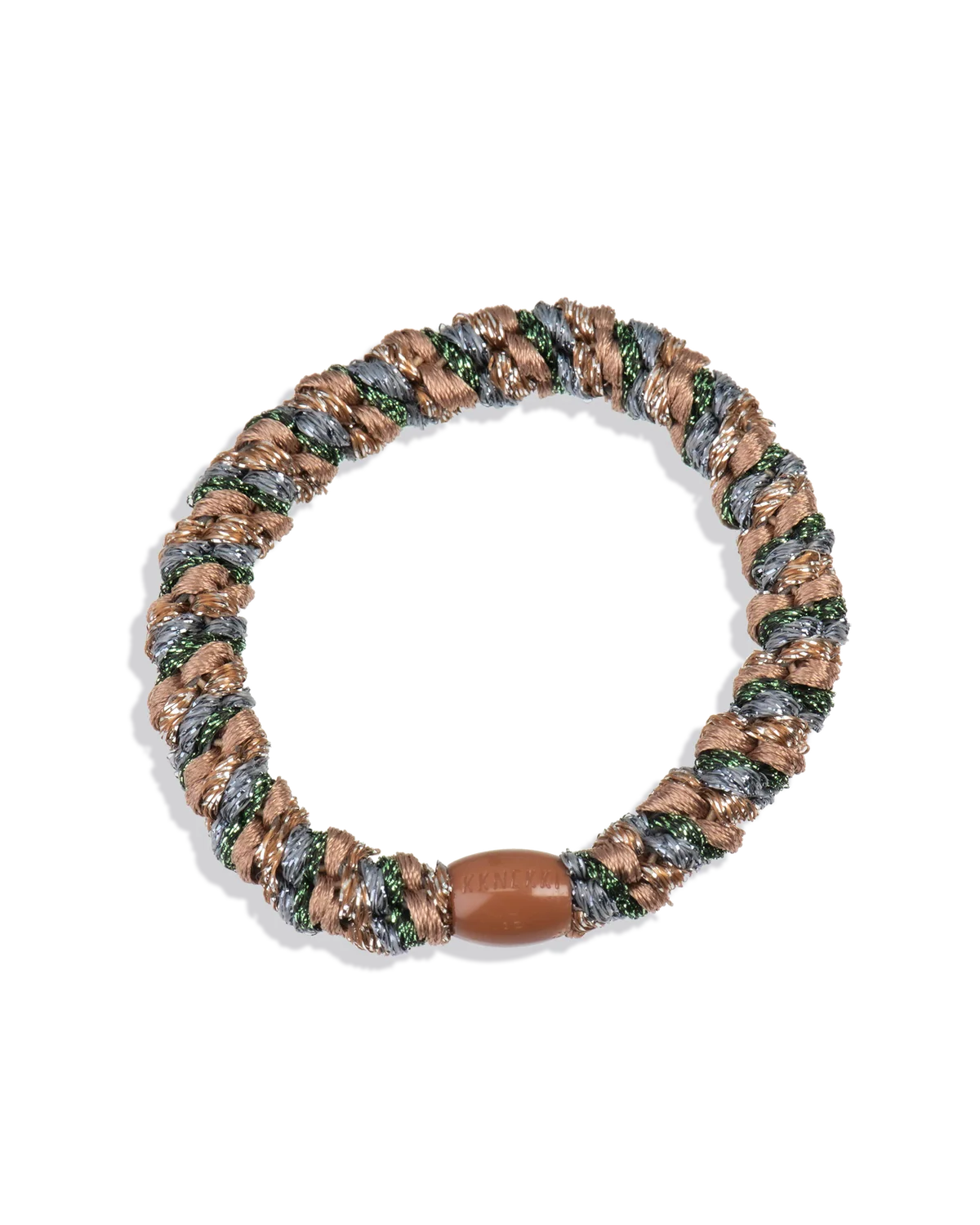 KKNEKKI Haargummi in Mix Army Nougat Glitter, erhältlich im Bärechind in Winterthur, Zürich Schweiz.