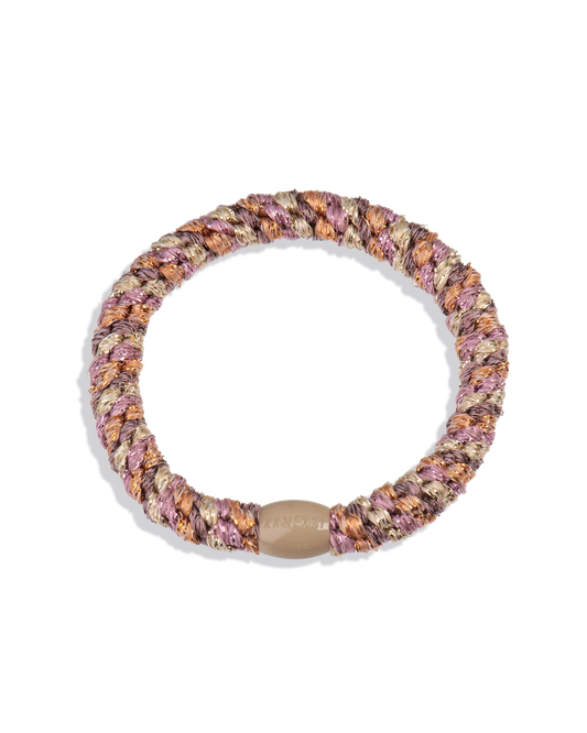 KKNEKKI Haargummi in Mix Peach Pink Glitter, erhältlich im Bärechind in Winterthur, Zürich Schweiz.