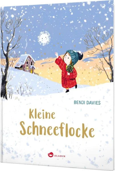 Kleine Schneeflocke – liebevoll illustriertes Pappbilderbuch über Winter, Schnee und Weihnachten für Kinder ab 3 Jahren, erhältlich bei Bärechind Winterthur.
