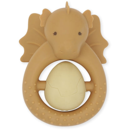 Konges Sløjd Beissdrache aus Silikon in der Farbe Almond