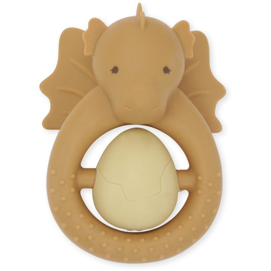Konges Sløjd Beissdrache aus Silikon in der Farbe Almond