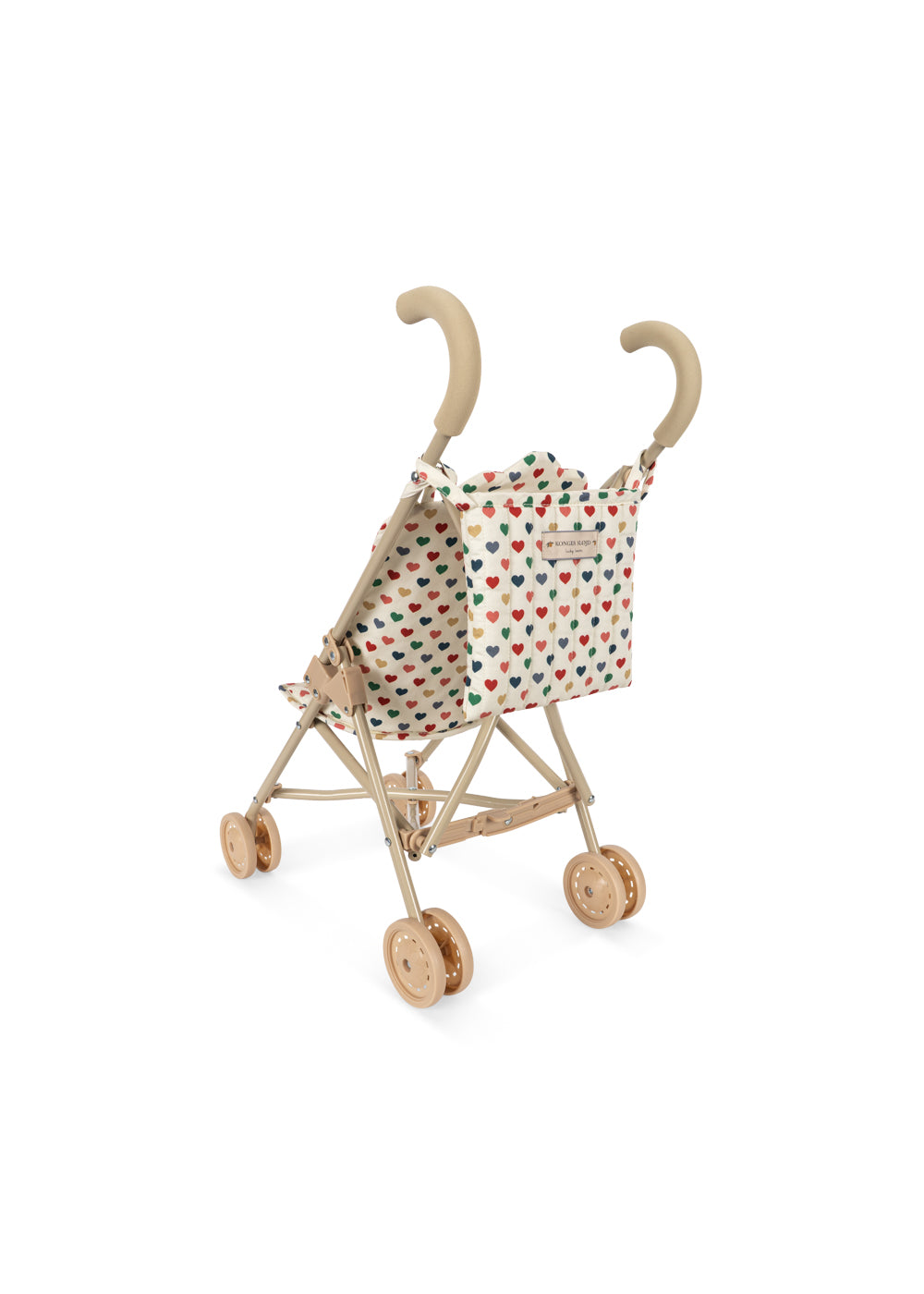 Puppenbuggy Coeur Coloré von der Seite