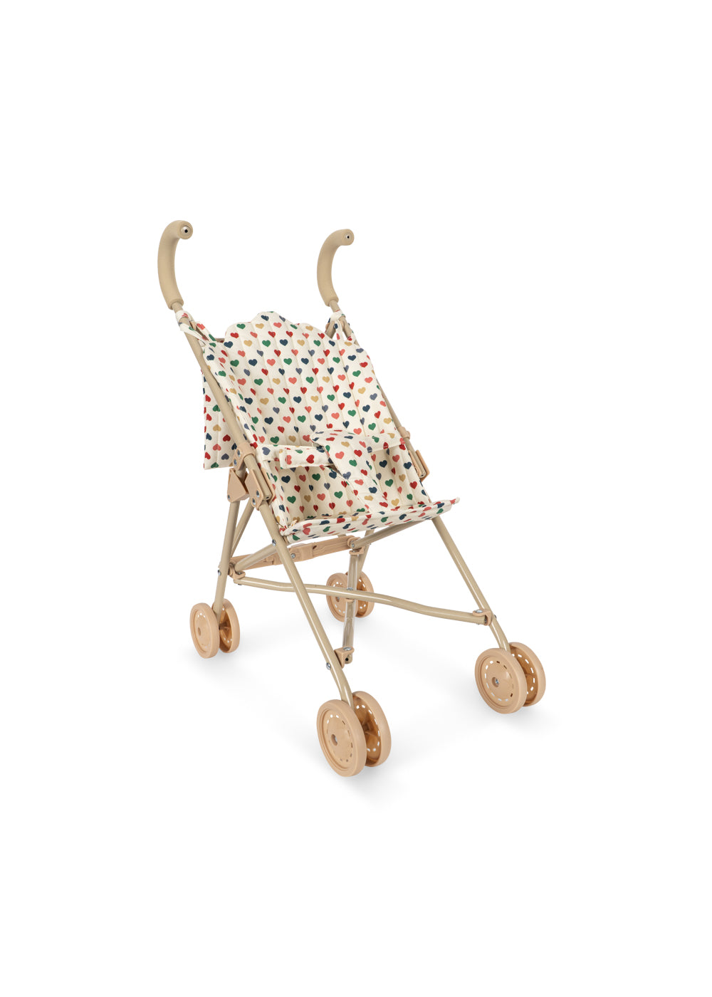 Konges Sløjd Puppenbuggy Coeur Coloré, Vorderansicht