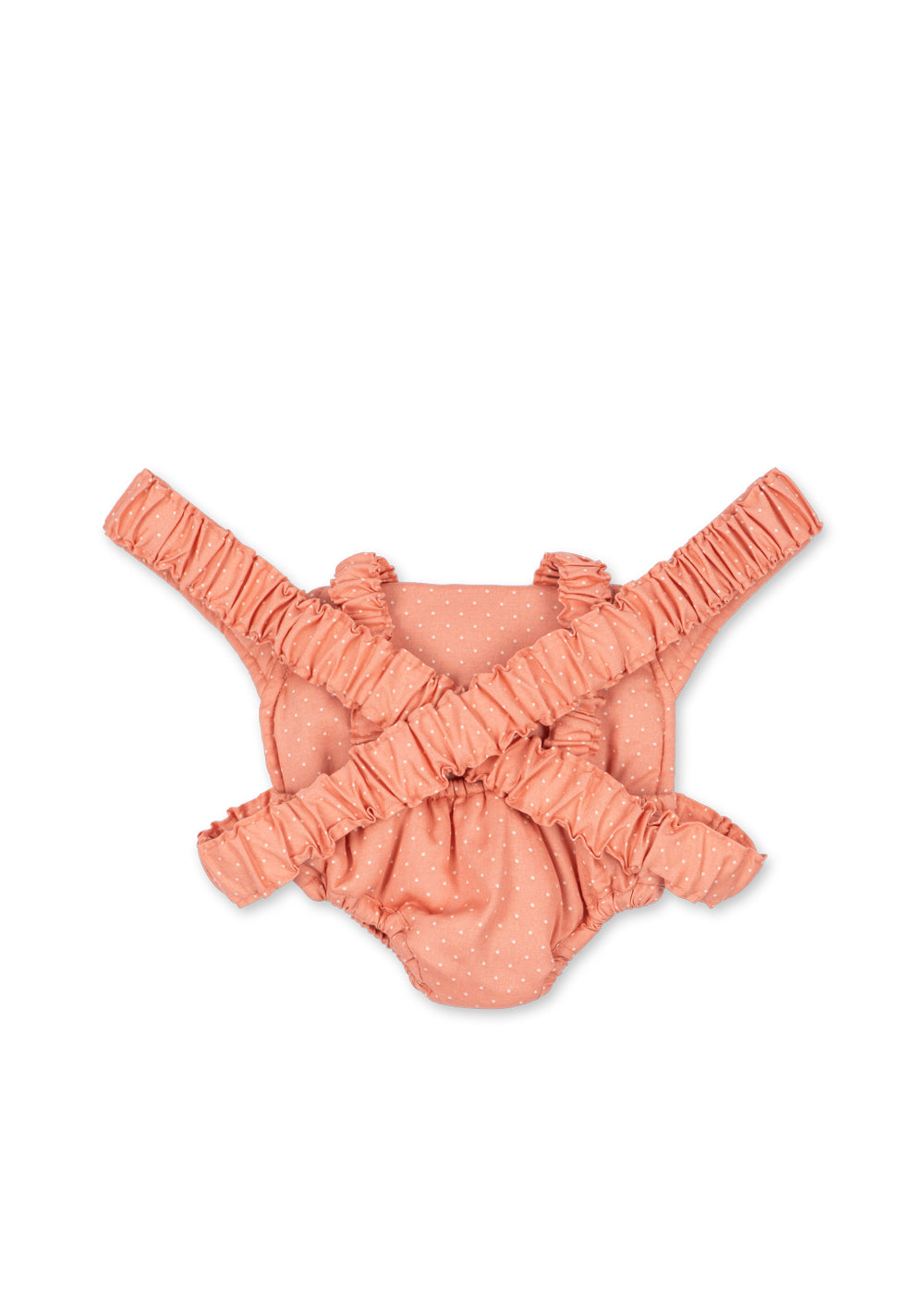 Elastische Riemen der Puppentrage Rose Dot