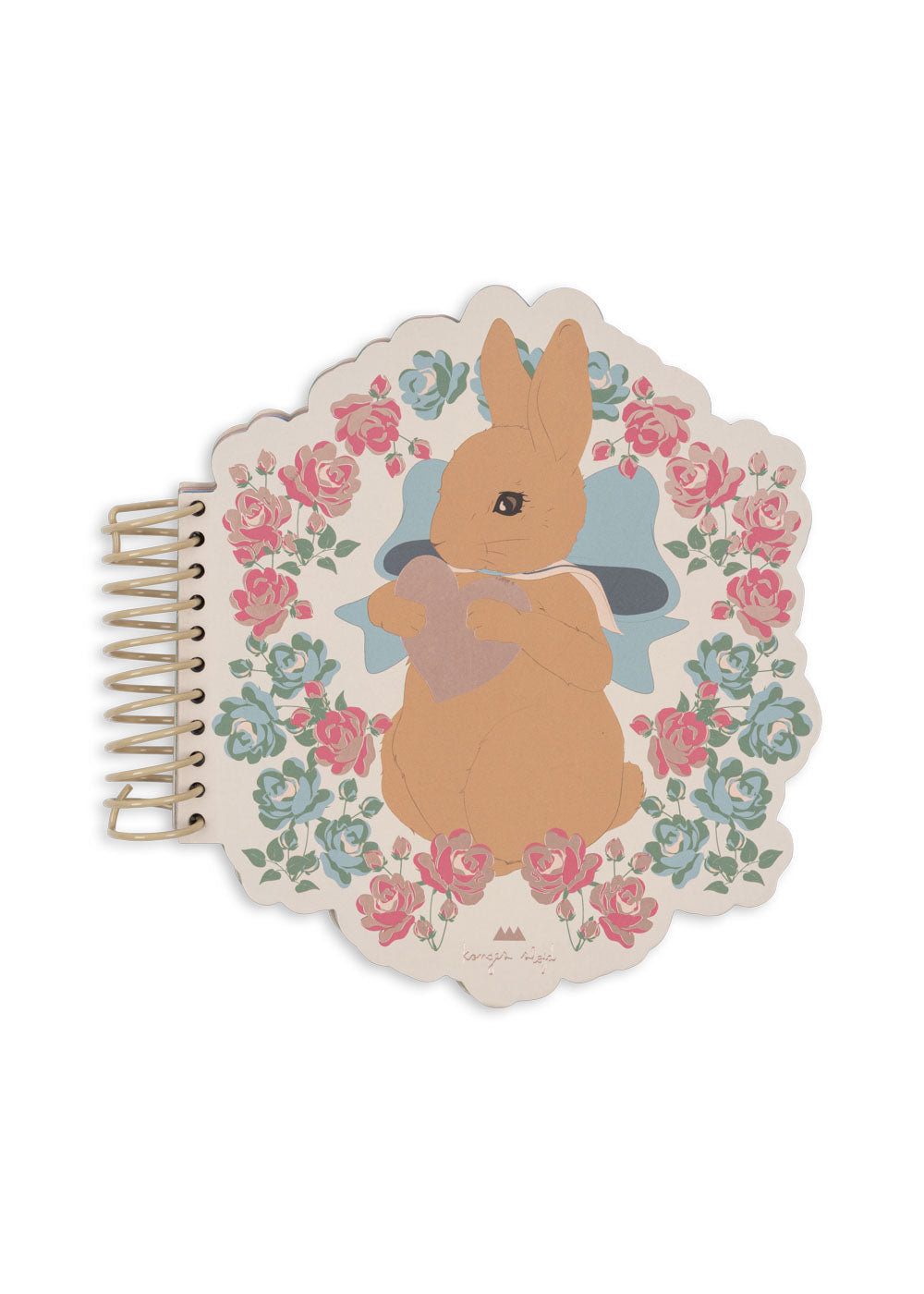 Bärechind Konges Sløjd Wassermalbuch, Bunny Sweetheart, zusammengeklappt