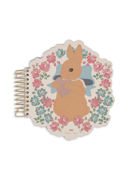 Bärechind Konges Sløjd Wassermalbuch, Bunny Sweetheart, zusammengeklappt