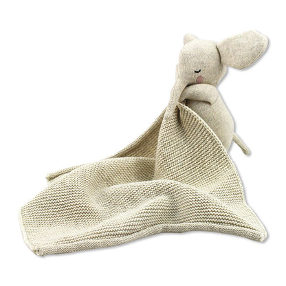 Elefant Kuscheltuch natur von Ava&Yves im Babybett – im Kinderlade Bärechind in Winterthur Zürich Schweiz zu kaufen.