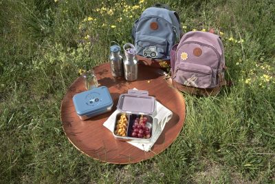 Lässig Edelstahl Znünibox, Adventure Traktor, bei Bärechind