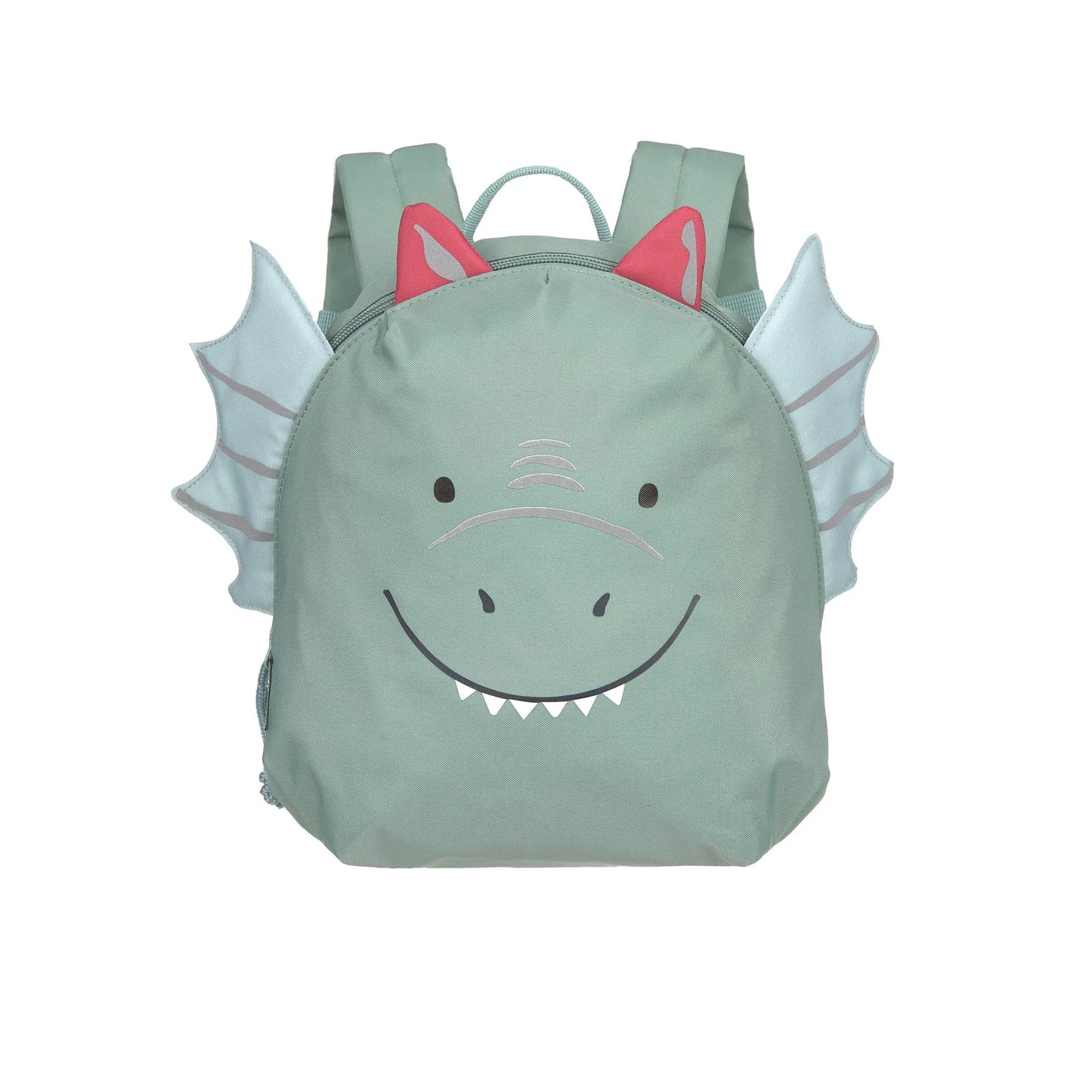 Lässig Kinderrucksack Tiny Team Drachen, Vorderansicht