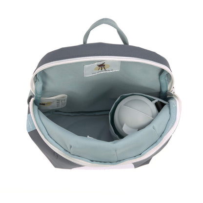Detailansicht des Lässig Kinderrucksacks Tiny Team Waschbär