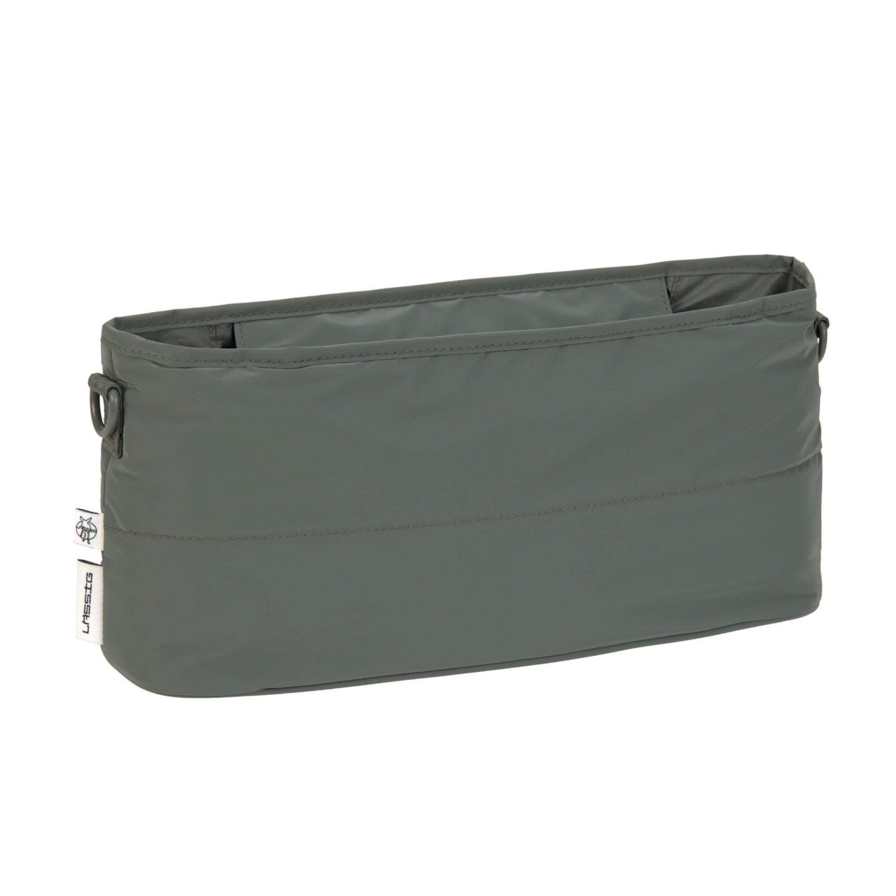 Lässig Kinderwagen Organizer in Olivgrün, Vorderansicht