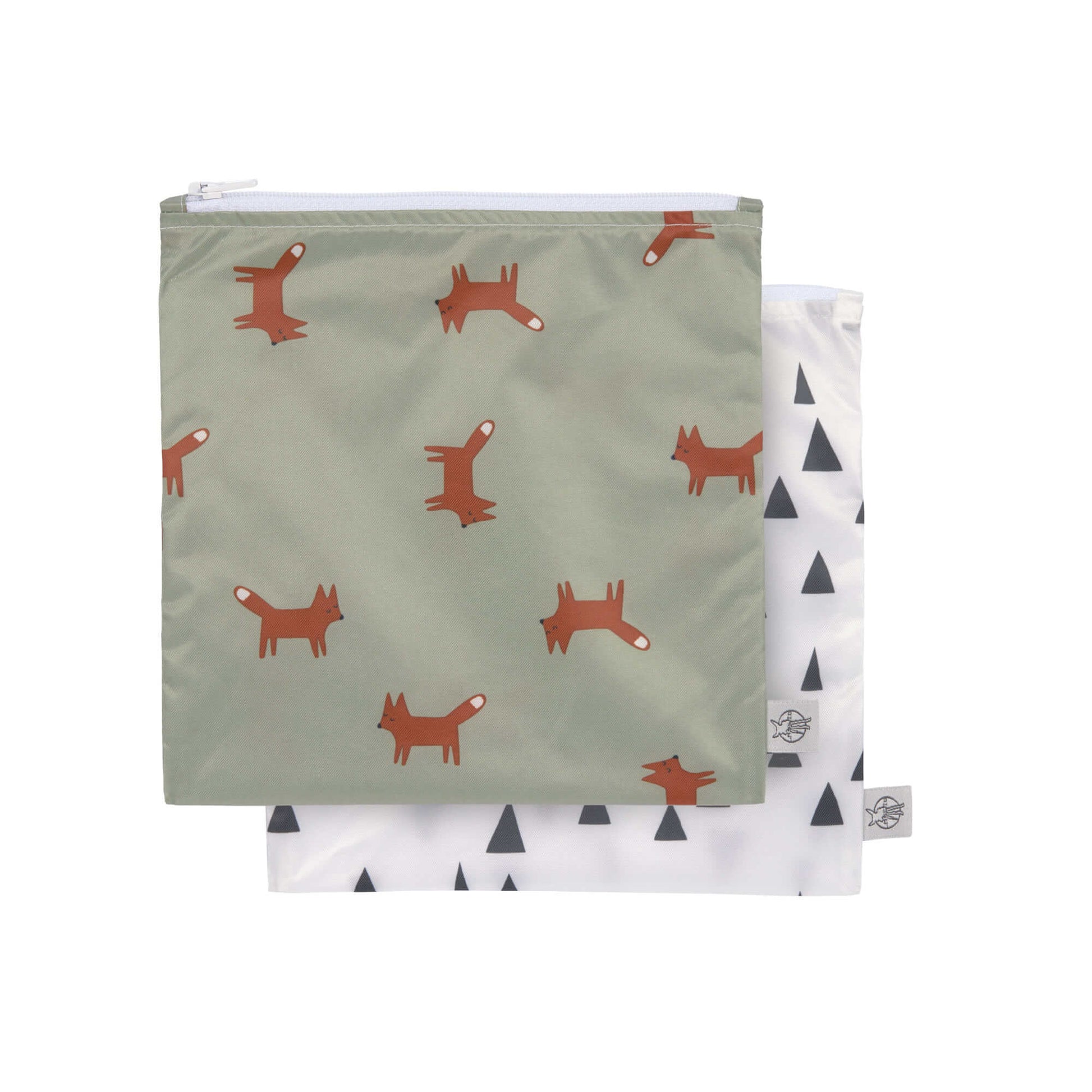 Wiederverwendbare Snackbags von Lässig im verspielten Little Forest Fuchs Design – nachhaltige Frühstücksbeutel für Kinder aus Winterthur